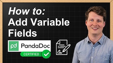 How to add variable fields to your templates in PandaDoc