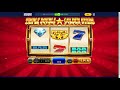 Chumba Casino | Triple Double Golden Stars | Epic win 50 cent bet.