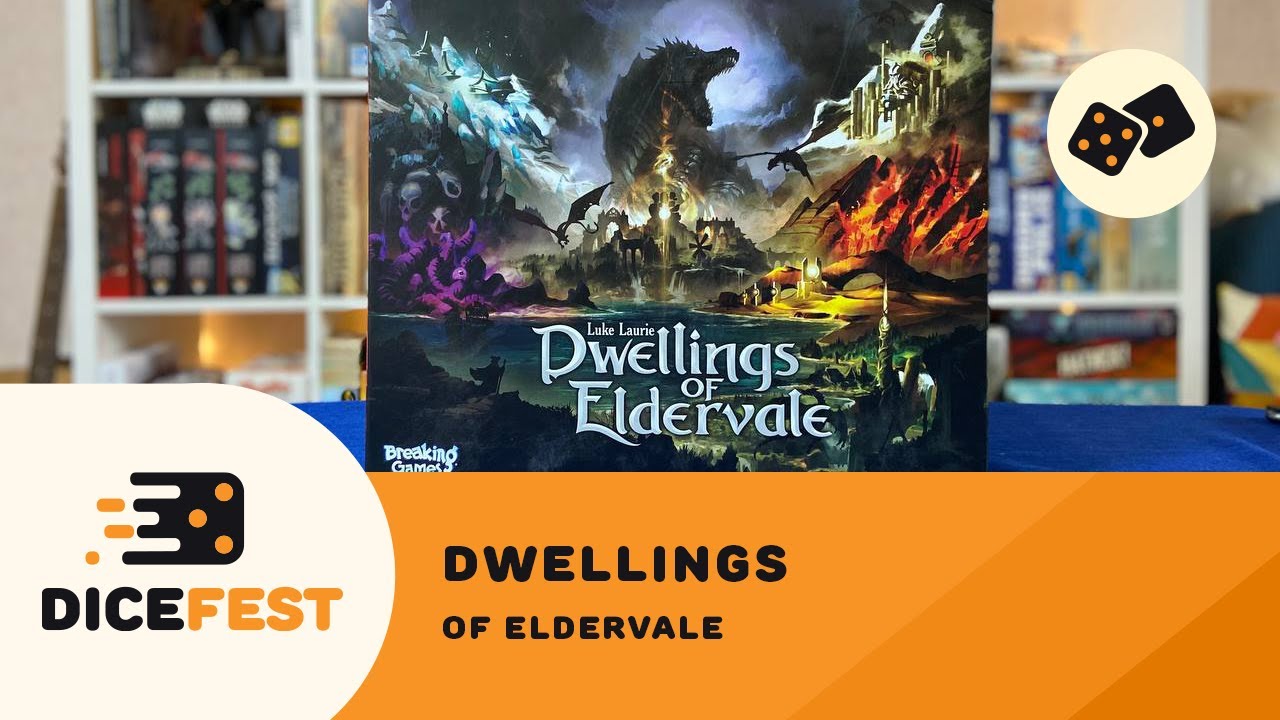 Играем в Dwellings of Eldervale! Евро с боевкой или боевое евро?