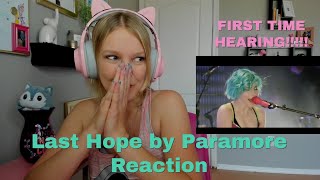 First Time Hearing Last Hope by Paramore | Suicide Survivor Reacts