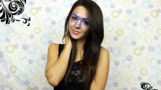Masquerade Mask Halloween Makeup Tutorial