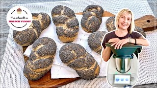 MOHNZÖPFE / MOHNBRÖTCHEN ganz einfach selbst gemacht 😋 Thermomix® Rezept