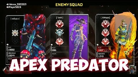 We kept getting matched against this Pred 3 stack...