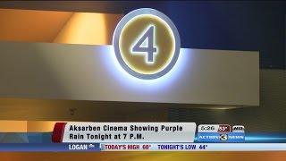 Local theater shows "Purple Rain" for Prince fans