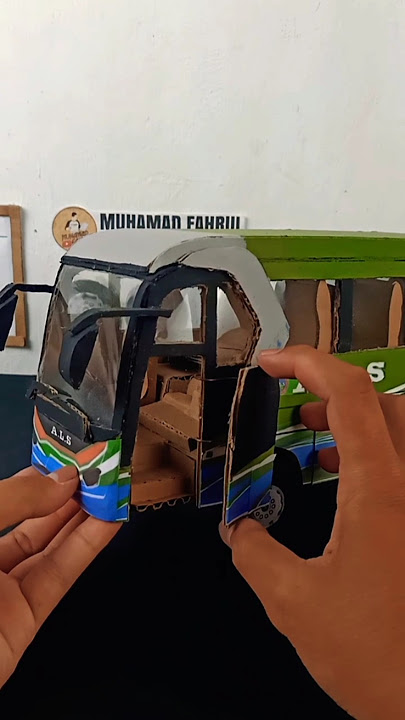 Proses Pembuatan Miniatur Bus ALS