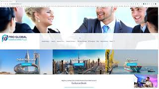 WordPress Web Design for Company in Dubai, UAE by FIZZ designs & SEO Glasgow