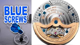 🕰 💡 How To Make Blue Steel Screws. Blue screws in watches. The decorative finishing techniques