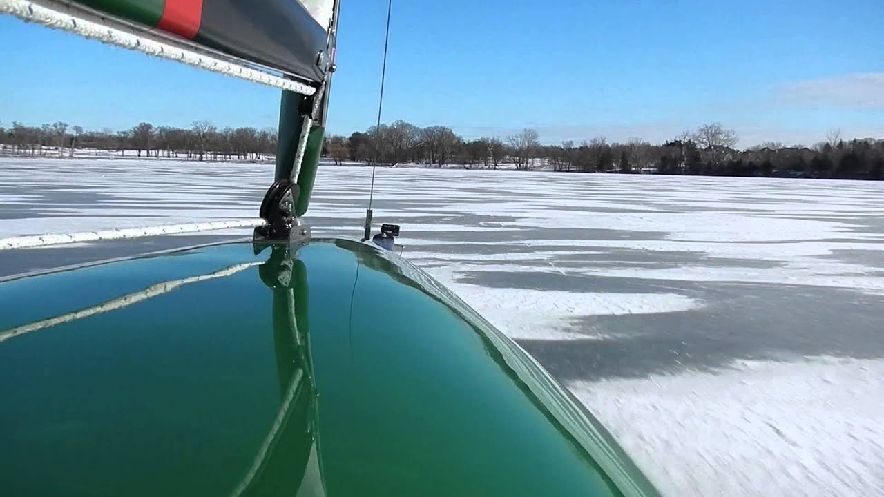 Iceboating 2012 YouTube