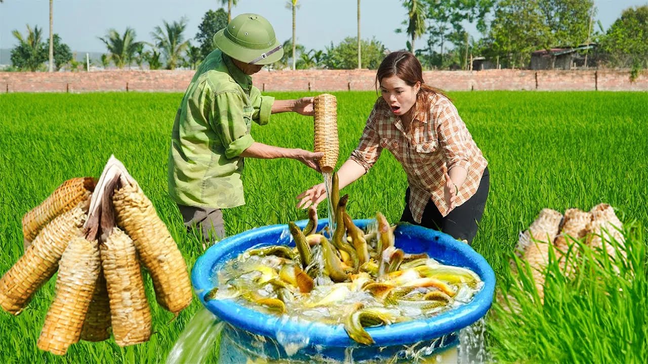 REWIND TIMELAPSE: Harvest 1000+ Giant Snails Go Country Market Sell & Komado Dragons Invade the Farm