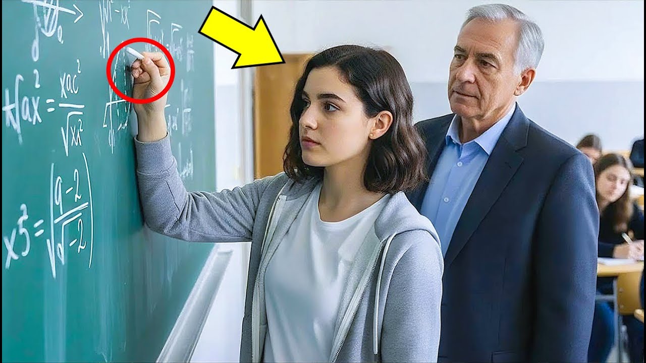 Matheprofessor demütigt stille Frau – ahnt nicht, dass sie ein wahres Kalkül Genie ist!