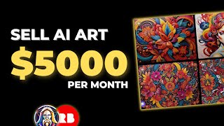 How to Sell AI Art online | Secret Trick for selling AI Generated Art | Midjourney Alternatives