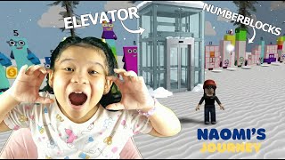 #Numberblocks Elevator | Christmas season | #Roblox