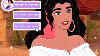 Disney Dating Sim Esmeralda X Cindy