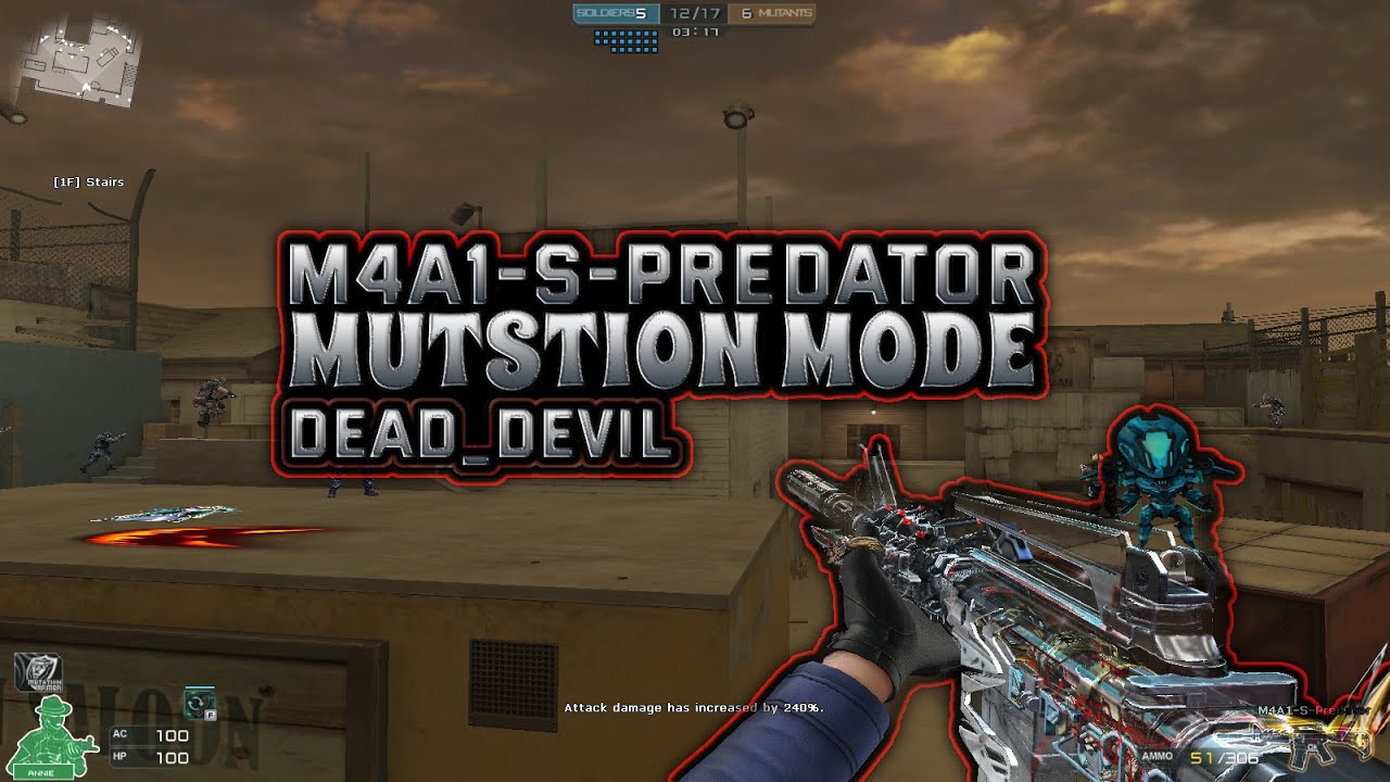 Crossfire West | M4A1-S-Predator Mutation Mode