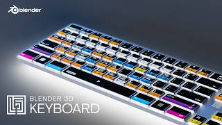 Modeling The Logickeyboard Blender An With Blender