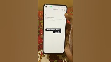 Enable Dark Mode On Facebook