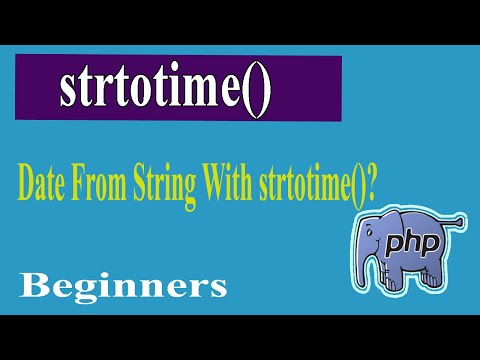 PHP Advanced Part-06 | Date From String With strtotime | PHP Advanced Tutorial