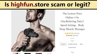 highfun.store - scam or real legit shop? My review!