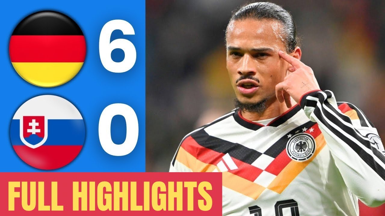 Germany vs Slovakia Highlights | UEFA World Cup Qualifiers 2025/26