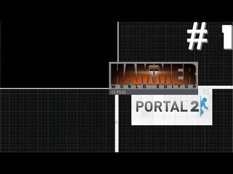 [hammer editor for Portal 2] tutorial #01: player, button, door {German}