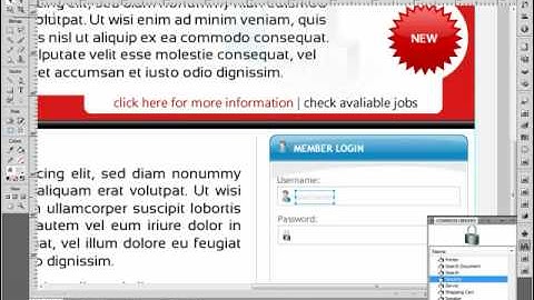 03 - FireWorks CS4 - Create Logo, Web 2.0 Header and attractive user controls, 4/4