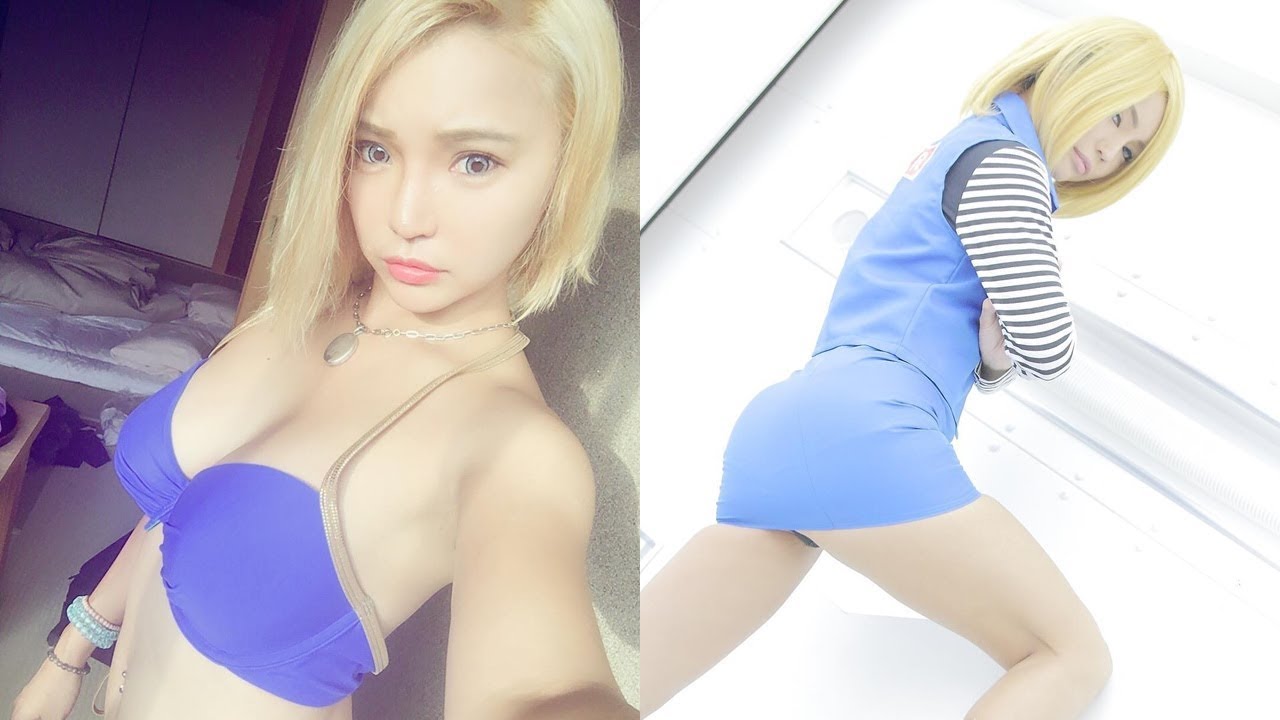人造人間18号激似 美女トレーニング Android 18 Training Attractive Body Youtube