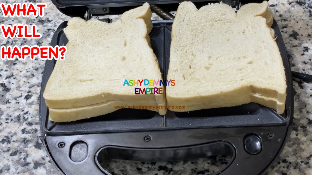 How To Toast Sandwich Bread Without Butter Youtube