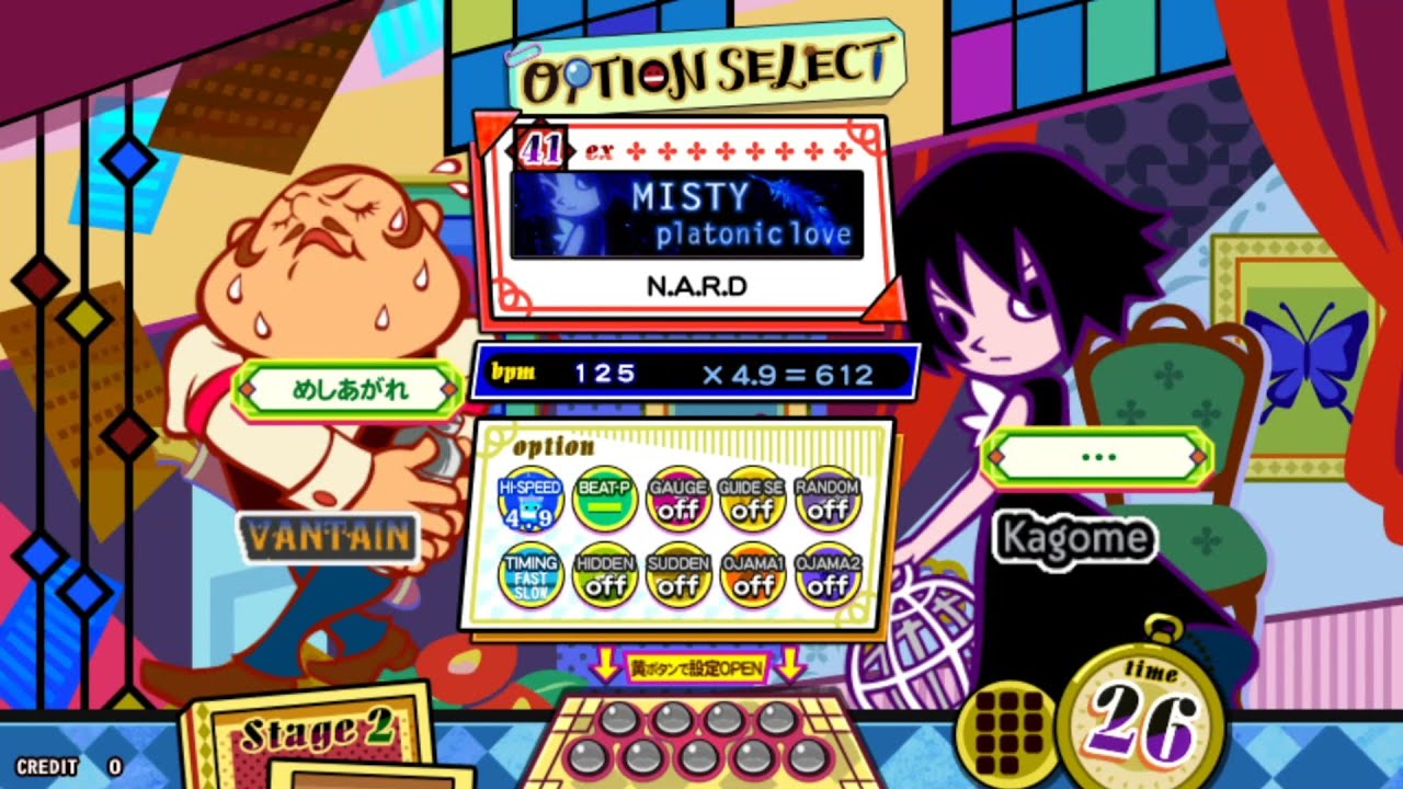【pop'n music】 platonic love [EX] PERFECT - YouTube