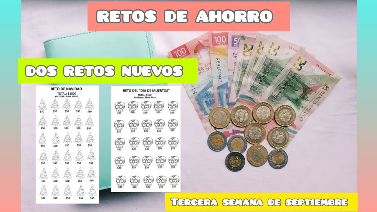 Reto de Ahorro de 12 semanas para juntar $4000 para Navidad