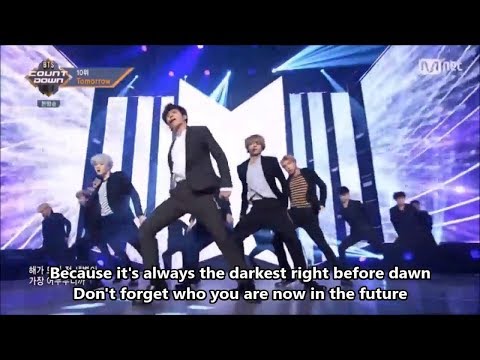 TOMORROW - BTS (방탄소년단) - @ BTS Countdown (2017) [ENG / FR / THAI SUB]