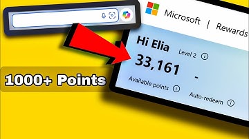 How to Earn 1000 Microsoft Rewards Points using Bing Search