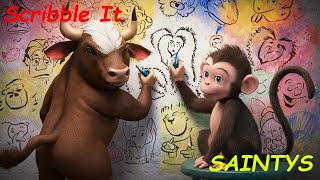My opponent need drawing classes to improve drawing skills..! | Scribble It | Saintys | Waanargaming