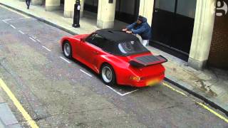London thief targets Porsche by cutting through roof – CCTV video