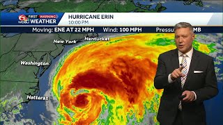 Storm chances and coverage, and tracking Erin and several tropical waves in your New Orleans weat...