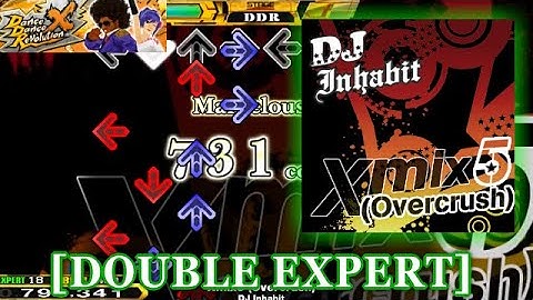 【DDR X】 Xmix5 (Overcrush) [DOUBLE EXPERT] 譜面確認＋クラップ
