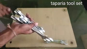 Taparia DEP-12 Double Ended Spanner Set