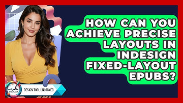 How Can You Achieve Precise Layouts In InDesign Fixed-layout EPUBs? - Design Tool Unlocked