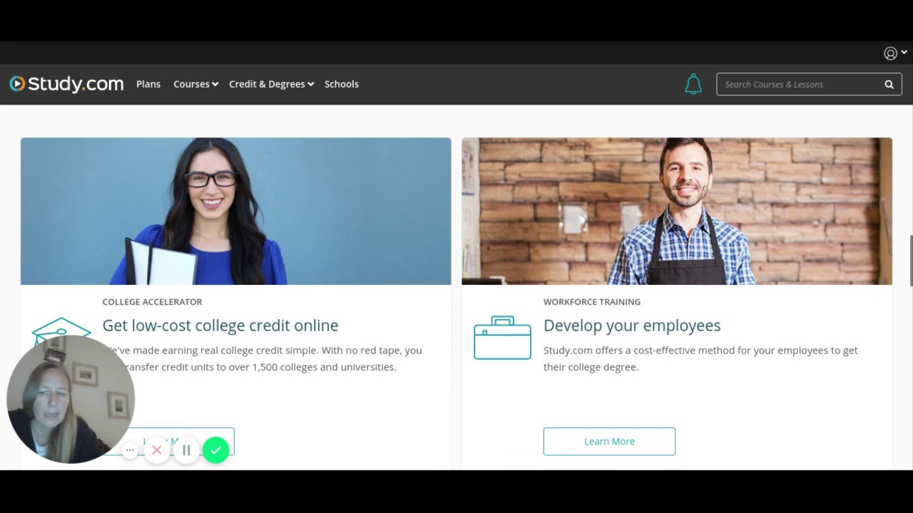 Study com Take Online Courses Earn College Credit Research Schools ...