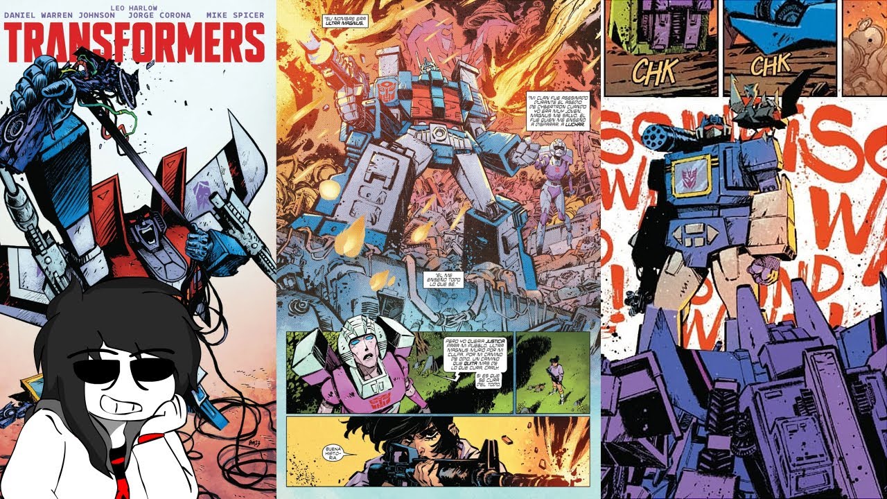 Edhen lee el mejor comic de transformers (skybound) - CAP 7