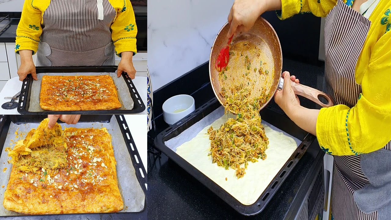 بعجينة سحرية😱 حضري مسمنة معمرة بحشوة خطيرة لي داقها عندك غادي اتلف بالبنة ديالها جربيها و دعي معايا