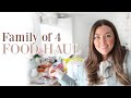 Family of 4 Food Shopping Haul | Autumn Meal Ideas