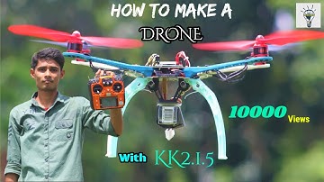How To Make A Drone use KK2.1.5 or Radiolink at10ii | by RcGenius