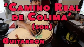 Video thumbnail of "Como Tocar Guitarron 'Camino Real de Colima'"
