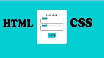 Cara Desain Form Login Sederhana dengan HTML dan CSS|Mahir Ngoding