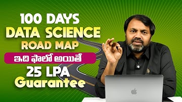 100 Days to Earn 25 LPA Job | Data Science Roadmap