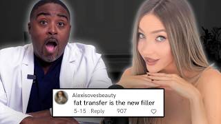 Fat Transfer Gone Wrong? | Facial Plastic Surgeon Reacts