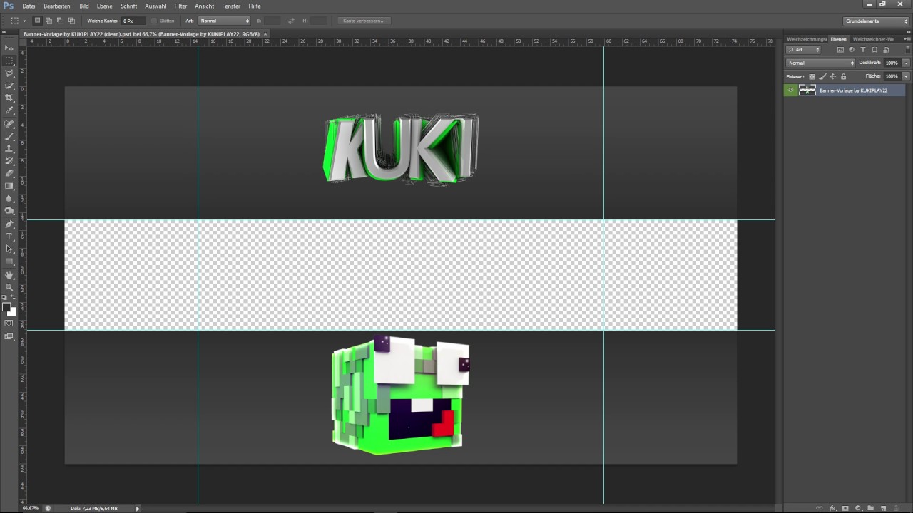 Free Banner Vorlage By Kukiplay22 Photoshop Cc Cs6 Youtube
