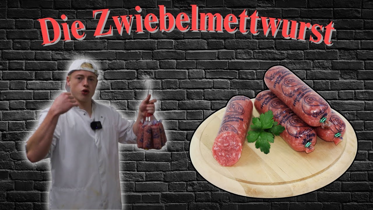 Die Zwiebelmettwurst🧅😋| So wird Rohwurst gemacht!!💪🏽
