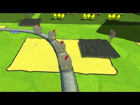 Fat Chicken game first look, gameplay