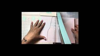 Using mini cinch to make a notebook